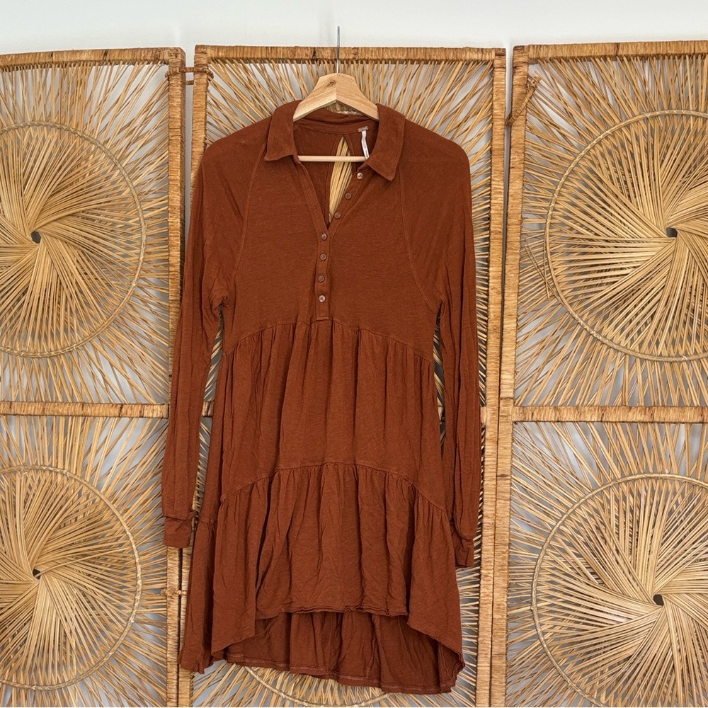 Free people best girl tiered tunic dress
